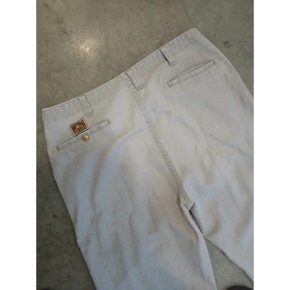 Vintage Y2K Ben Davis Gray Wide Baggy Skater Pants Trousers 38 - Picture 3 of 9